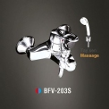 Vòi sen tắm nóng lạnh Tay sen massage INAX BFV-203S